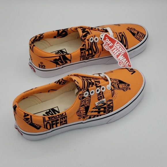 Vans Era Logo Mix Tangerine Black - Picture 3 of 5
